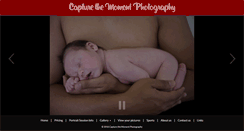 Desktop Screenshot of capturemomentphoto.com